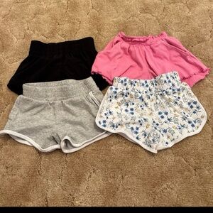 4-Piece Girls' Shorts Bundle